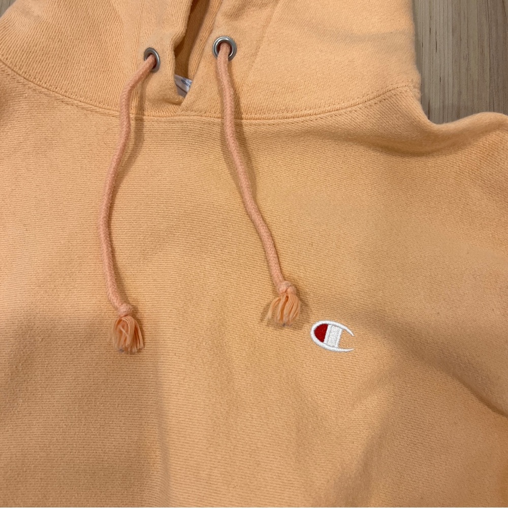 Champion Reverse Weave Hoodie Light Pink Size Small - Picture 5 of 5